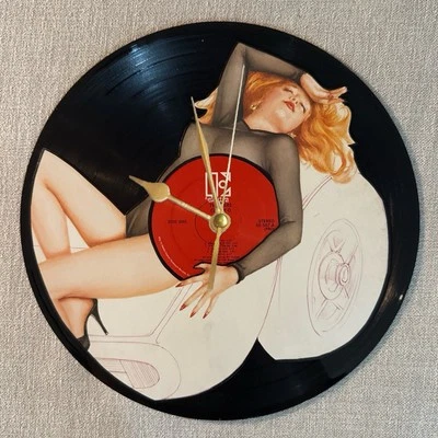 THE CARS: Candy O - Reloj de pared disco vinilo - Arte pop Foto 1 de 3