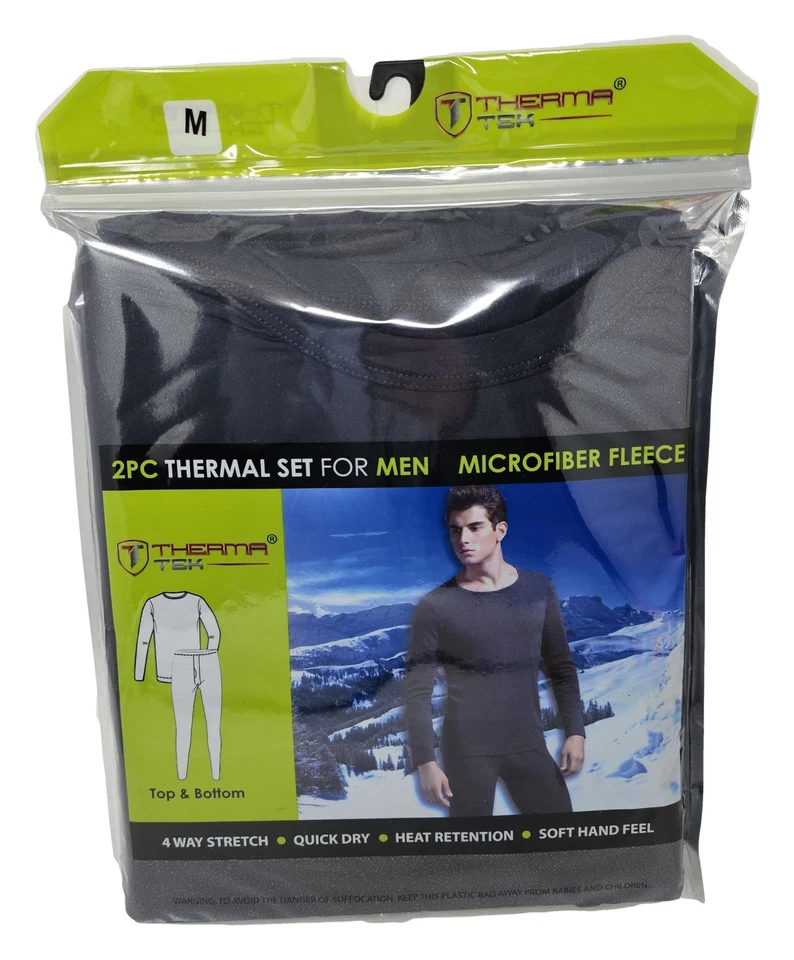 Conjunto de ropa interior térmica larga Johns para mujer microfibra polar capa base superior e inferior Foto 1 de 1