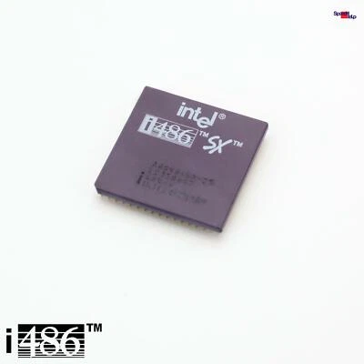 CPU INTEL A80486SX-25 486 SX 25MHZ PROCESSOR PROZESSOR SX468 GETESTET 100% OK! - Bild 1 von 2