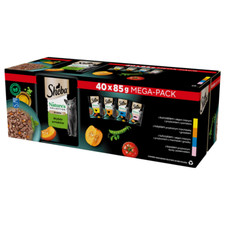 SHEBA NATURE'S COLLECTION 4 GESCHMACKSRICHTUNGEN IN SAUCE 40x85G