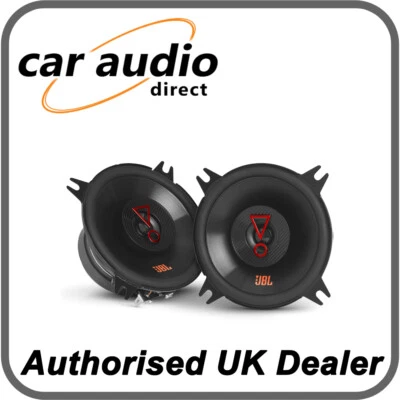 JBL STAGE3 427 4" 10cm 2 Way 150 Watts Coaxial Car Shelf Speakers Grills - Image 1 of 4