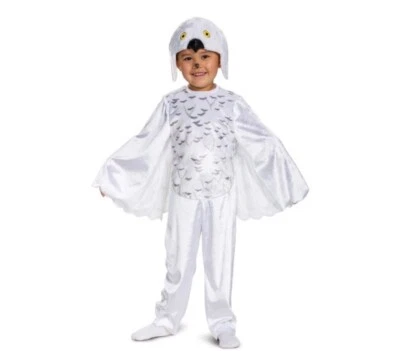 FATO DE HALLOWEEN HARRY POTTER HEDWIG - TAMANHO CRIANÇA (4-6) - Imagem 1 de 4