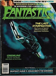 Fantastic Films #42 1984 BUCKAROO BANZAI, INDIANA JONES, GREMLINS, STAR FIGHTER - Picture 1 of 1
