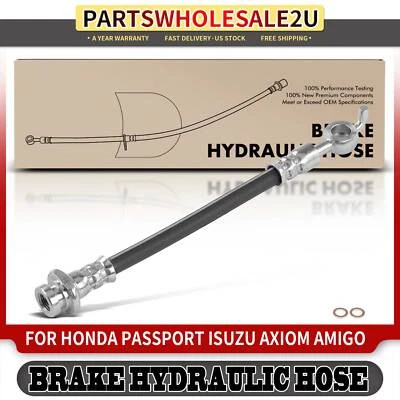 Rear LH or RH Outer Brake Hydraulic Hose for Honda Passport Isuzu Amigo Axiom - Image 1 of 4