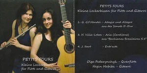 Petits Fours - Negin Habibi & Olga Fedarynchyk - Gitarre & Querflöte - Rarität - Bild 1 von 2