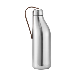 Sky by Georg Jensen Stainless Steel Water Bottle Modern Silver - Vtg NOS - Picture 1 of 3