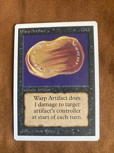MTG Warp Artifact x1 NM Unlimited unplayed - Picture 1 of 6