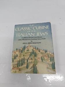 The Classic Cuisine of the Italian Jews Edda Servi Machlin Signed - Picture 1 of 6