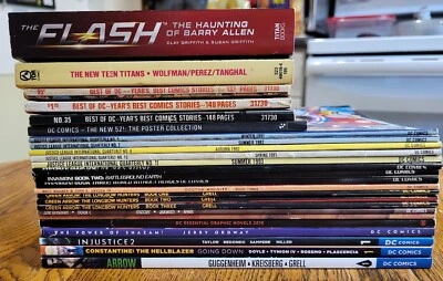 Lote de 25 DC Comics TPB, resúmenes, mini-series paquete mixto ~ flecha verde, etc. Foto 1 de 4
