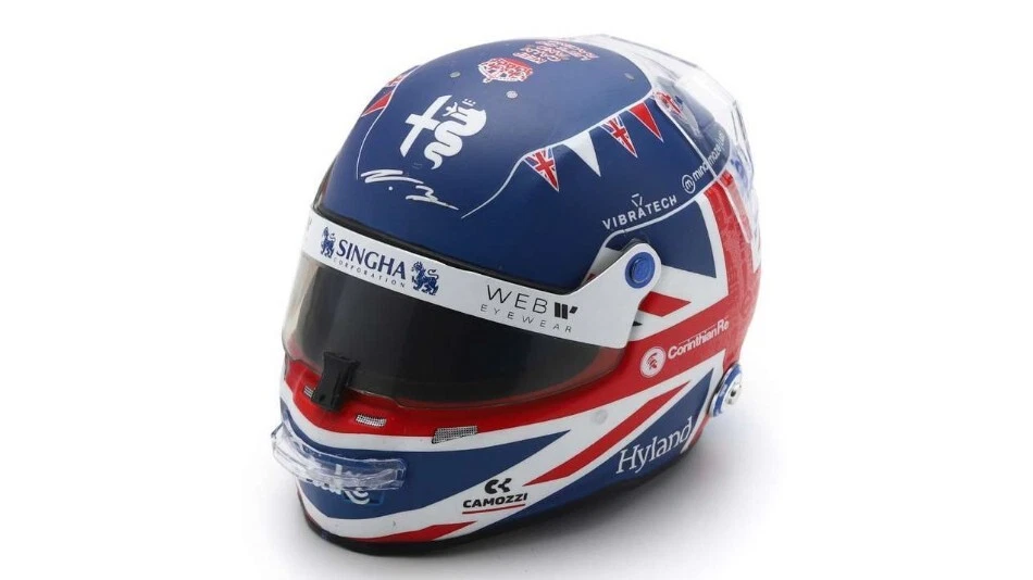 Modellino  Spark Model  CASCO ALFA ROMEO VALTTERI BOTTAS BRITISH GP 2023 1:5 - Immagine 1 di 1
