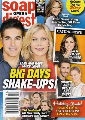 Soap Opera Digest Magazine December 11 2017 Days of Our Lives Jacklyn Zeman - Image 1 of 2