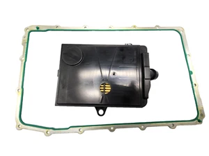.For Ford 10R80 Transmission Filter Kit W/ REUSABLE MOLDED PAN GASKET & FILTER - Picture 1 of 7