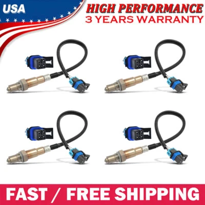 4Pcs 02 Oxygen O2 Sensor Upstream & Downstream Set for Chevrolet GMC Buick 3.6L — 第 1/4 张图片