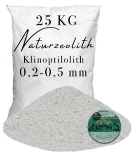 Zeolith 0,2-0,5 mm 25kg Phosphatbinder Klinoptilolith Zeoliet Filtermaterial - Bild 1 von 4