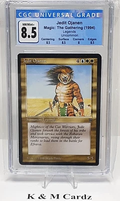 MTG - Legends - Jedit Ojanen - Graded - CGC 8.5 - Vintage - Image 1 of 4