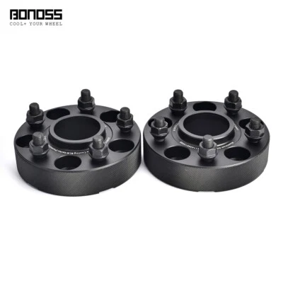 4Pc 35mm Anodized Black Wheel Spacers 5x108 for Jaguar F Pace F Type S Type - Image 1 of 4