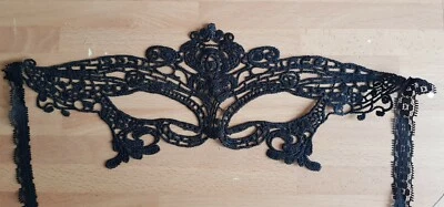 Yousheng encaje mascarada mujer hueco graduación fiesta accesorios disfraz máscara facial veneciana Foto 1 de 2