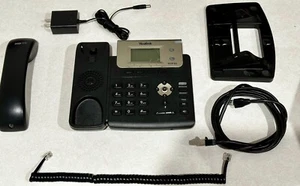 Pre-Owned Yealink SIP-T21P E2 Dual-line Enterprise IP Phone with Power Supply - Picture 1 of 7