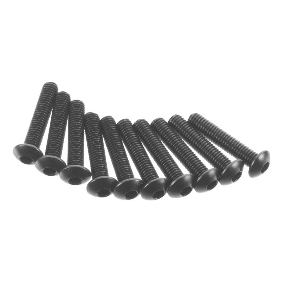 Axial Racing M3x15mm Hex Socket Button Head Screws (10pcs) AXIAXA117 - Image 1 of 1