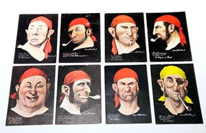 Pirate / Corsairs Postcards from France St Malo, by Etienne Blandin, Black - Picture 1 of 5