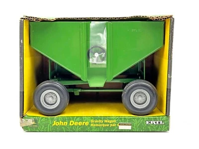 1/16 John Deere Gravity Wagon w/ Large Grey Wheels - Image 1 of 3