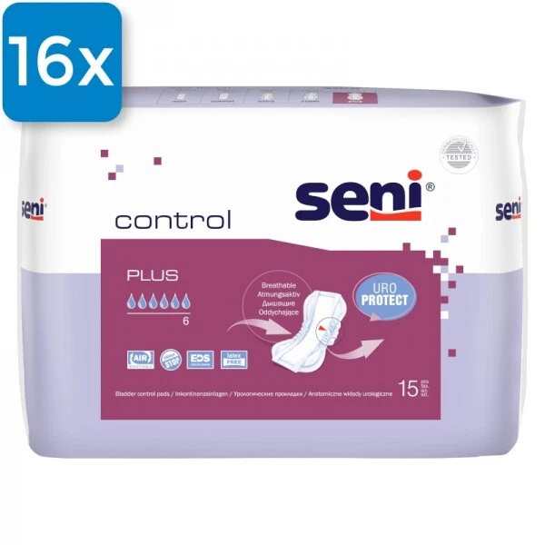 Seni Control Plus 16 x 15 Stück - Bild 1 von 1