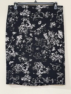 Falda lápiz elástica de tiro alto con estampado floral negro y rubor Philosophy para mujer 14 Foto 1 de 4