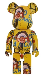 NEW Medicom Bearbrick 1000% Andy Warhol x Jean-Michel Basquiat #3 FAST SHIPPING - Picture 1 of 3