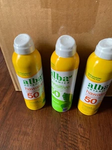 3 Alba Botanica Sensitive senza profumo, SPF 50, hawaiano 5 fl oz - Foto 1 di 5