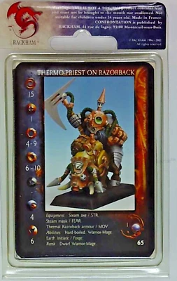 Rackham Confrontation: THERMO-PRIEST ON RAZORBACK NAGM03 - Image 1 of 2