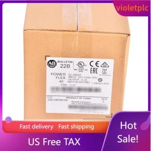 22B-D4P0N104 NUOVO sigillato AB 22B-D4P0N104 PowerFlex Allen-Bradley unità AC HT 1PCS - Foto 1 di 5