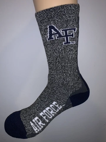 AIR FORCE FALCONS NCAA COLLEGE JERSEY LOGO TICKET VERT SOCKS MENS MEDIUM Cover
