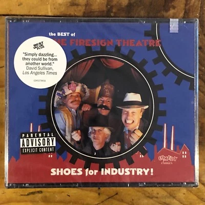 BEST OF THE FIRESIGN THEATRE / THEATER 2 CD SET Shoes For Industry! COMEDY NEW ! - Image 1 of 4