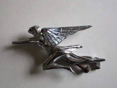 1932 - 1937 PACKARD FLYING GODDES of SPEED SUPER 8 RADIATOR  CAP HOOD ORNAMENT Foto 1 de 4