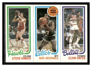1980-81 TOPPS HAWES/ARCHIBALD/HAYES #248/32/24 - Picture 1 of 2