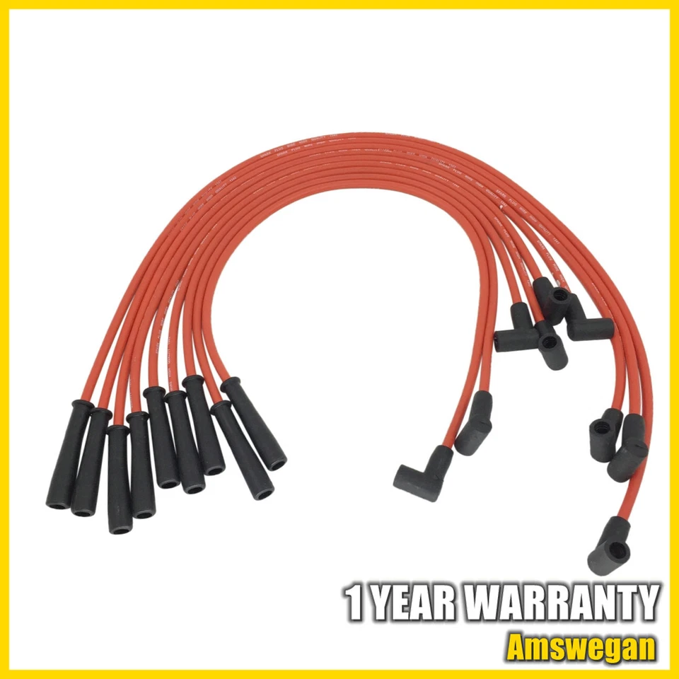 Se adapta a BBC Big Block Chevy 454 Hei Str Sobre cubierta de válvula cables de bujía 9875 m Foto 1 de 3