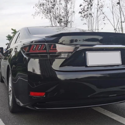 Smoked Full LED Tail Lights For Lexus ES350 ES 300h 2013-2018 Dynamic Rear Lamps - Image 1 of 4