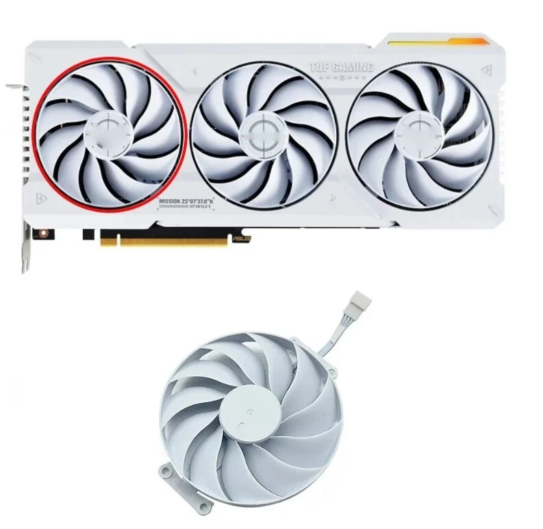 ASUS TUF Gaming GeForce RTX 4080, 4080 SUPER, 4090 Cooling Fan Replacement - Image 1 of 1