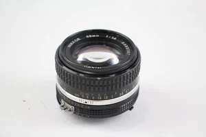Vintage Nikon Nikkor 50mm F/1.4 Manual Camera Lens Working - Picture 1 of 6