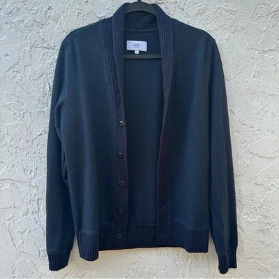 JACK SPADE Sweater Cardigan Men Small Wool Bleecker Street Preppy Office - Image 1 of 4