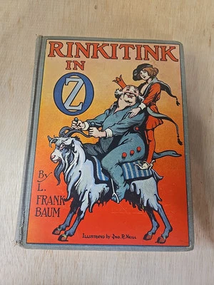 RINKITINK IN OZ By L. Frank Baum Reilly & Lee 1916 Early edition Illustrated B&W - Image 1 of 4