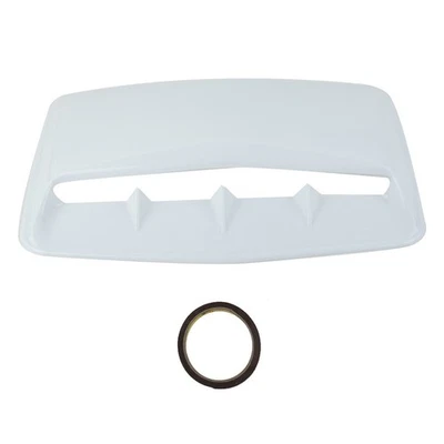 Hochwertige Auto Luftzufuhrhaube mit universellem Auto Luftventil GLOSS White - Image 1 of 4