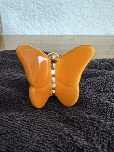 Nora Fleming Orange Butterfly Mini A211! Rare, Limited Edition Collectible! - Picture 1 of 5