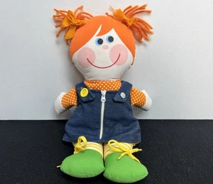 Muñeca de tela de peluche vintage 1979 Playskool elegante Bessy ¡Excelente estado! - Imagen 1 de 12