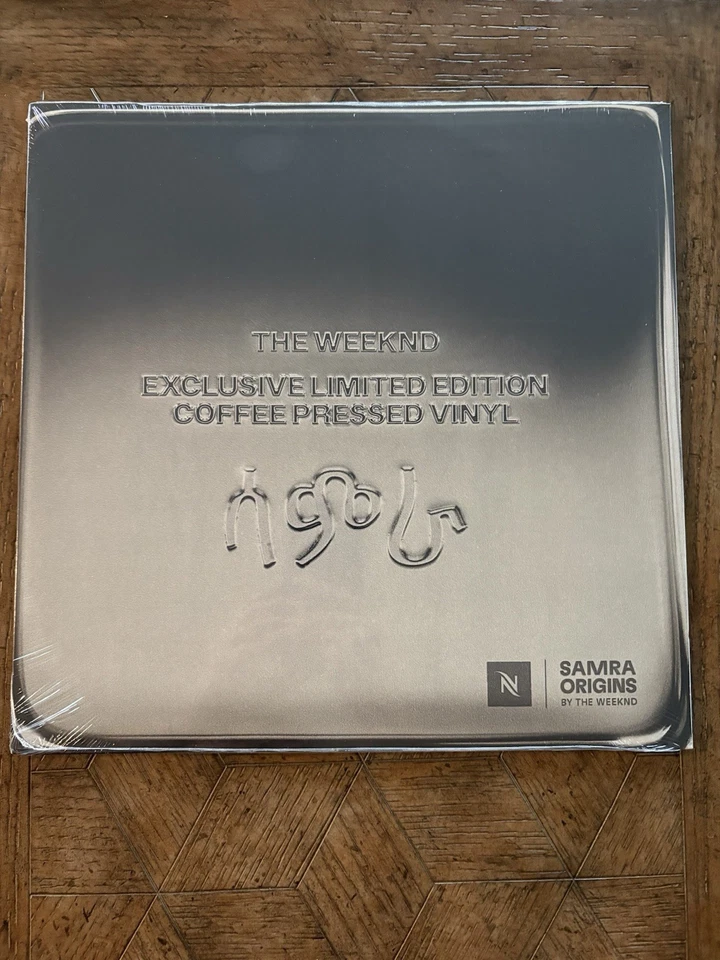 Samra Origin X Nespresso x The Weeknd-Exclusive Limited Coffee Pressed Vinyl - Image 1 of 2