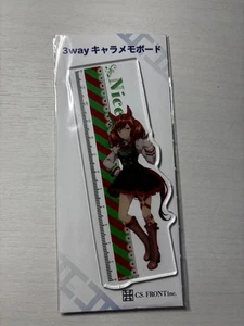 Uma Musume Pretty Derby Tablero de notas de 3 vías Bonita naturaleza Acrílico Soporte Regla 2021 - Imagen 1 de 1