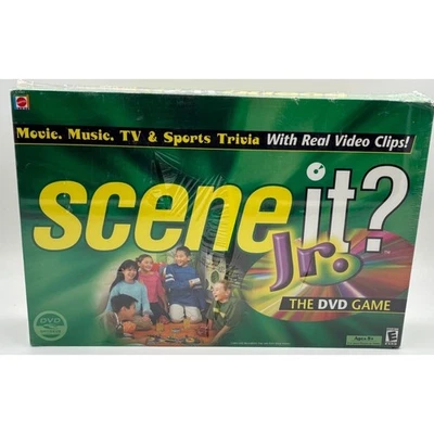 SCENE IT? JR. The DVD Game Board Game 2004 Mattel Factory Sealed Trivia Movie - Image 1 of 4