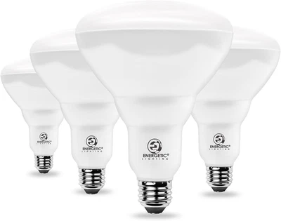 Energetic BR40 LED Light Bulbs,Indoor Flood Light,Dimmable,2700K Soft White,110W - Image 1 of 4