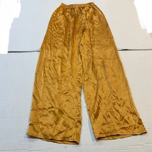 Pantalones Victoria’s Secret para mujer 100 % seda talla P/S etiqueta dorada vintage - Imagen 1 de 3