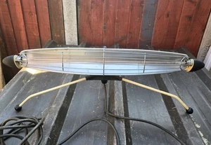 Vintage Retro Dimplex IRF 750 Heater, Cream Chrome Atomic Design - Not Working - Picture 1 of 14